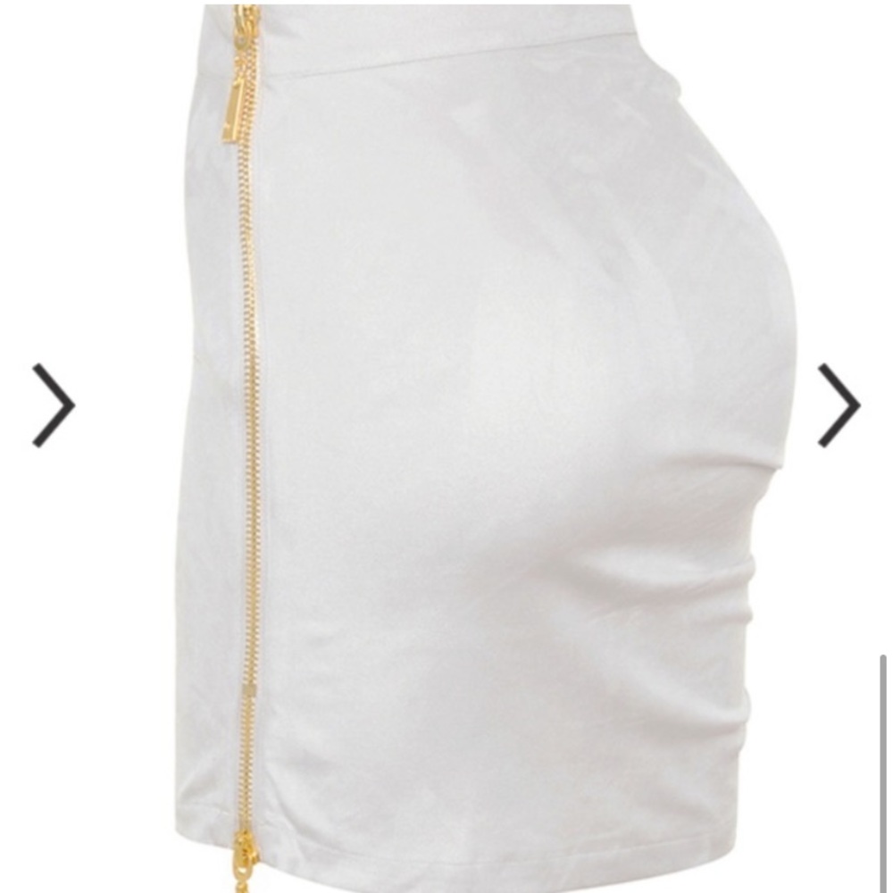 Mistress Rocks Suede Mini Skirt - Picture 5 of 8